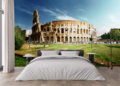 Colosseum in Rome, Italy Wall mural