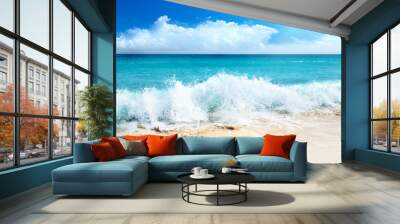 sea and sand Wall mural