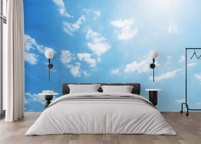 sky and perfect sunny day Wall mural