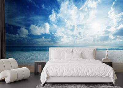 tropical beach Wall mural