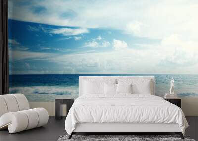 tropical beach Wall mural