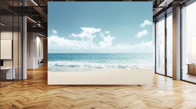 tropical beach Wall mural