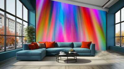 Colorful photo light spectrum background Wall mural