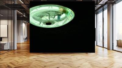 Energy lamp in bowl from below view Wall mural