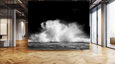 Waves crashing at Coledale Wall mural