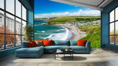 challaborough bay devon england uk Wall mural