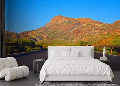 beautiful nature of the Canary Islands, Tenerife island Wall mural