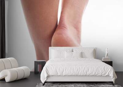 woman's legs isolated Wall mural