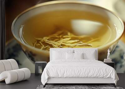 A cup of white tea Wall mural