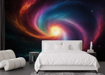 Vivid and mesmerizing cosmic design Wall mural