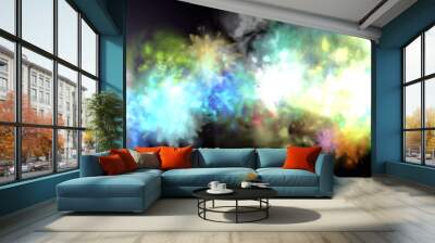 explosion of light Wall mural