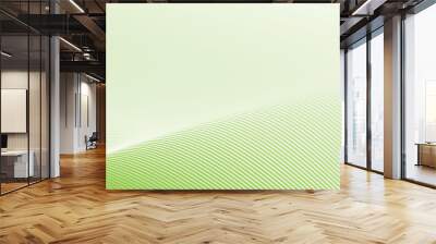 Green abstract background with curve stripes line for backdrop or presentation Wall mural