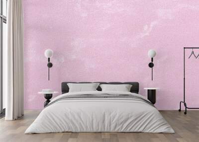 a seamless texture of slightly textured colored paper in pastel pink color Wall mural