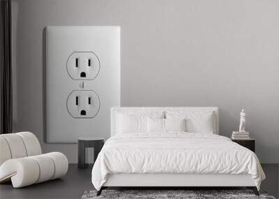 Electric Outlet Wall mural