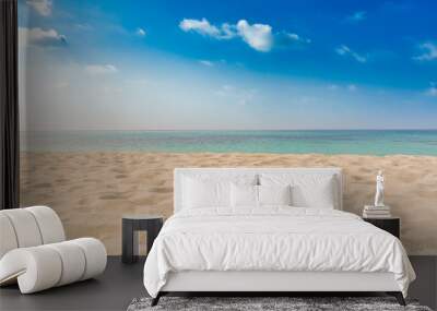 Perfect tropical beach landscape. Vacation holidays background  Wall mural