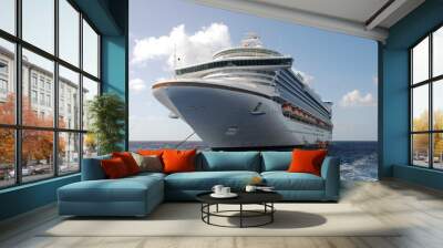 Modern cruise ship Wall mural