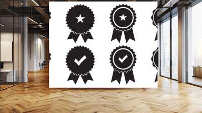 award icon symbol, premium quality icon sign - medal, prize, badge, ribbon. web vector icon set. Wall mural