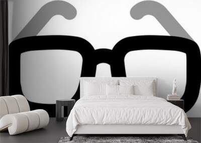 eye glasses Wall mural