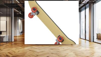 3D Skateboard Wall mural