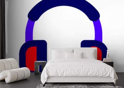 headphones Wall mural