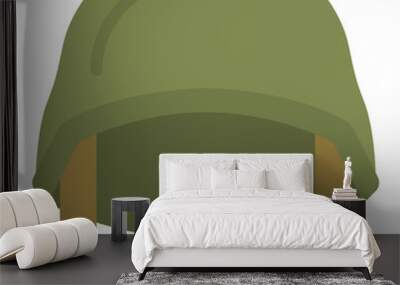 helmet soldier army military icon Wall mural