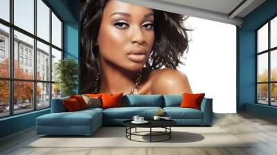 Beautiful Dark Woman Wall mural