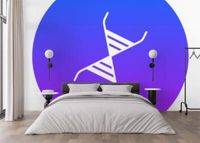 DNA Icon of Chemistry iconset. Wall mural