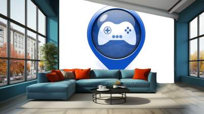 game pointer icon on white background Wall mural