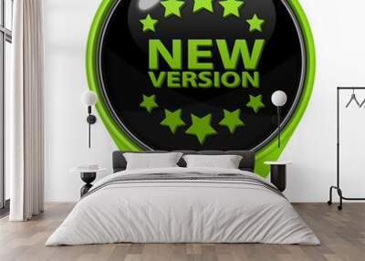 New version pointer icon on white background Wall mural