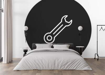 Screwdriver vector icon Wall mural