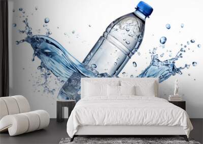 bottle of water png Wall mural