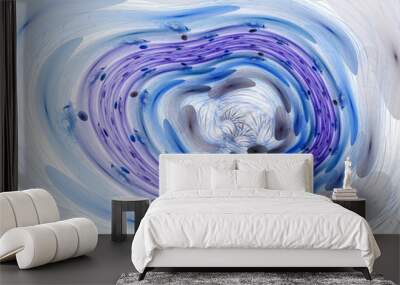 Abstract fractal illustration for creative design Wall mural