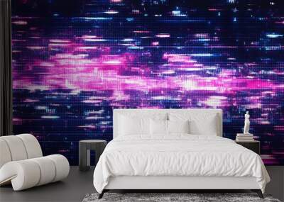 Abstract Colorful Cubes Wall mural