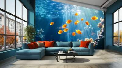 Underwater Paradise Wall mural