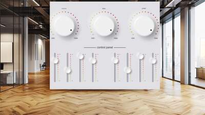 control panel Wall mural