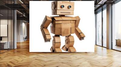 cardboard robot Wall mural