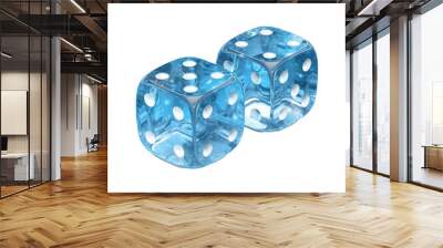 frozen dice Wall mural