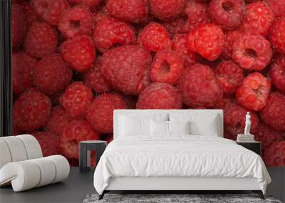 red raspberry berry Wall mural