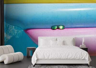  Pool party - sunglasses, music, fun - youth recreation Wall mural