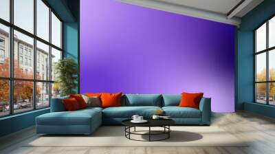 Abstract purple gradient background (very peri) Wall mural