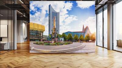 City of Leipzig in the sun - Germany Wall mural