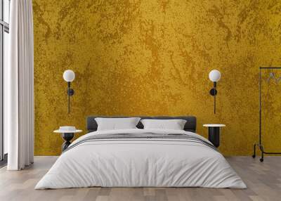 horizontal abstract gold fabric background Wall mural