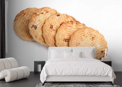 Cookies with raisins Wall mural