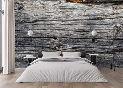 Old wood background texture Wall mural