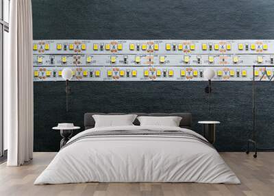 two LED strip Wall mural