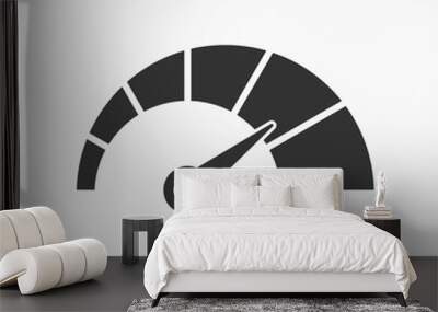 High speed sign. Vector illustration Wall mural