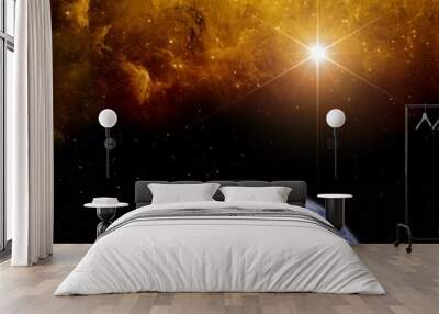 Planet in space Wall mural