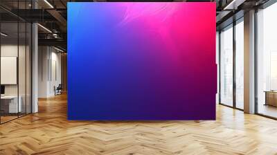 red blue gradient background Wall mural