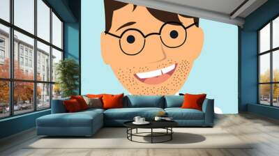 bad doctor vector illustration isolated Wall mural