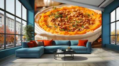 Sweet potato casserole Wall mural